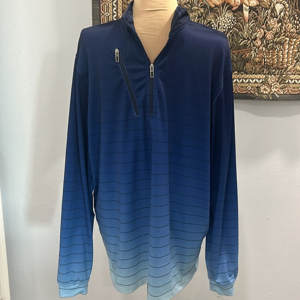 Pebble Beach Dry Lux Performance Pull Over Light Golf Jacket. Size M